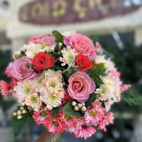 Rose & Chrysanthemum Bouquet