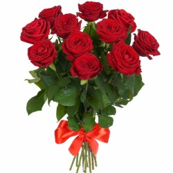 11 Red Roses Bouquet 2