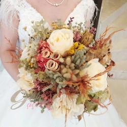 Bohemian Style Bridal Hand Flower